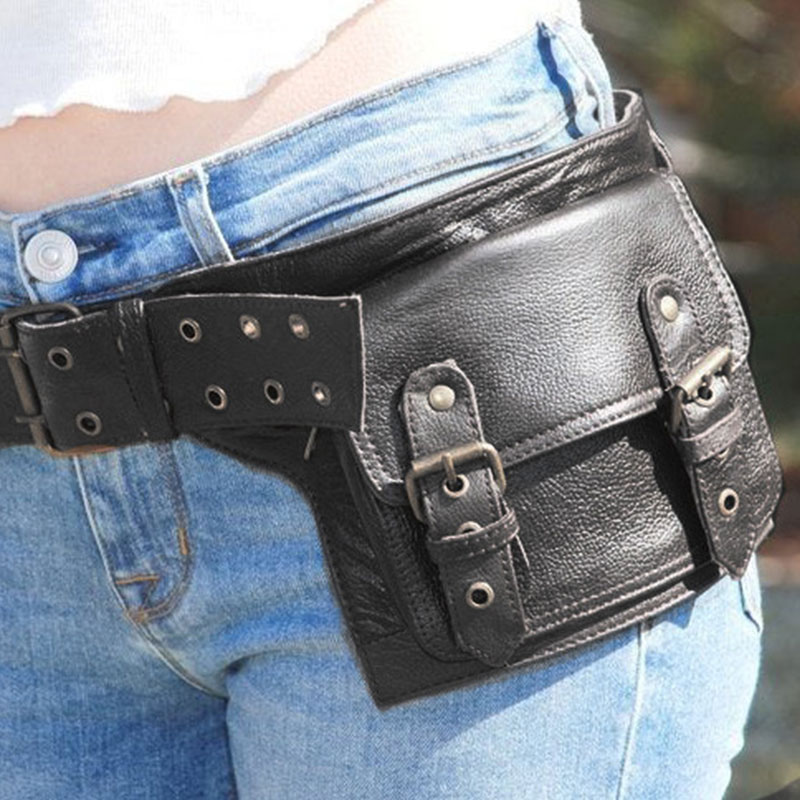 Travel Accessories For Europe - Medieval steampunk couro do plutônio utilitário