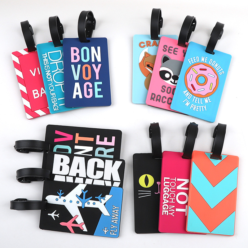 Travel Accessories Name - 1pc dos desenhos animados animal pvc