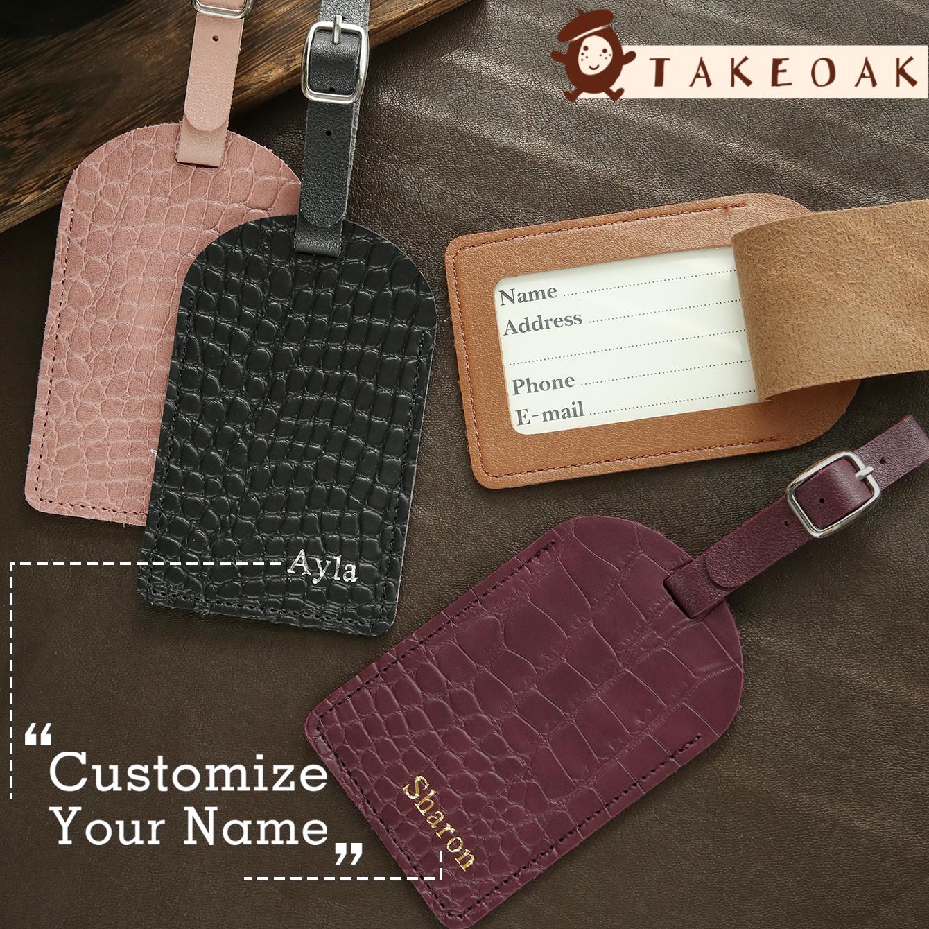 Travel Accessories Name - Etiqueta de Bagagem Personalizada com Nome