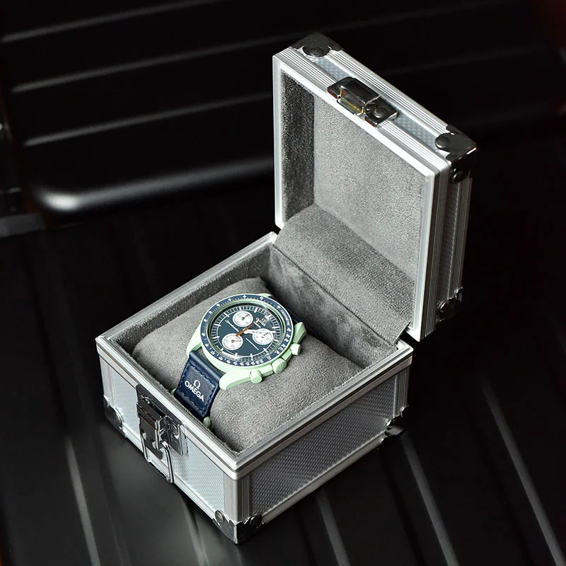 Travel Accessories Gifts For Men - Portable Aluminum Watch Boxes for Men,