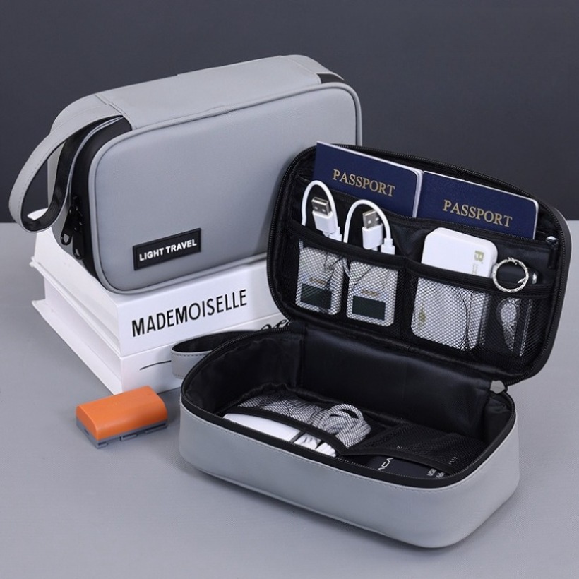 Travel Accessories Organizer - Bolsa de Armazenamento Digital Portátil Leve