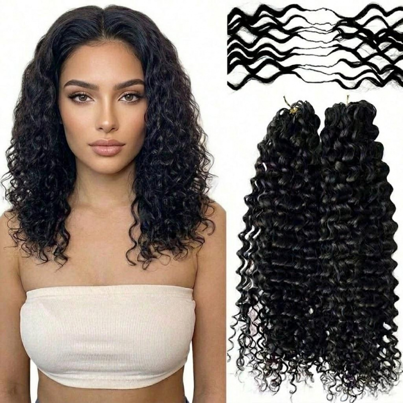 Travel Hair Accessories - Extensões de Cabelo Sintético com Ondas