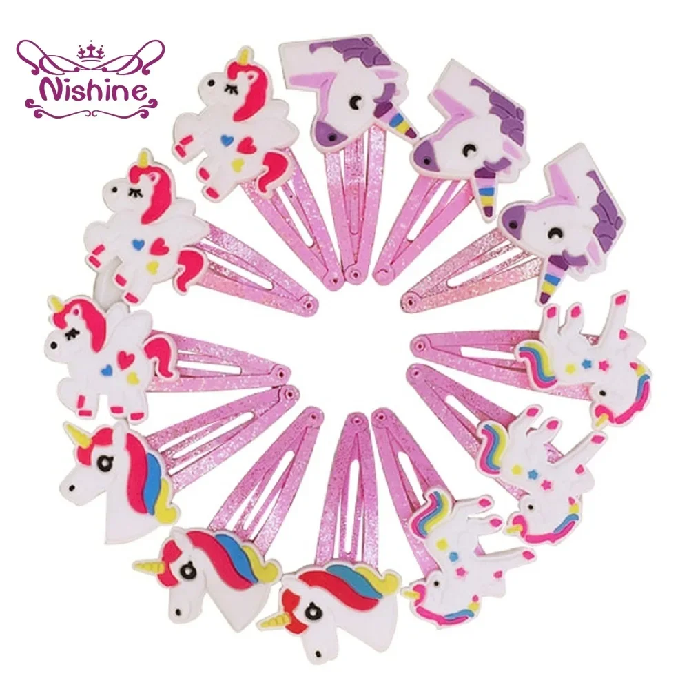 Travel Accessories For 6 Year Old - Nishine 10 pçs/lote Unicórnio Grampos de
