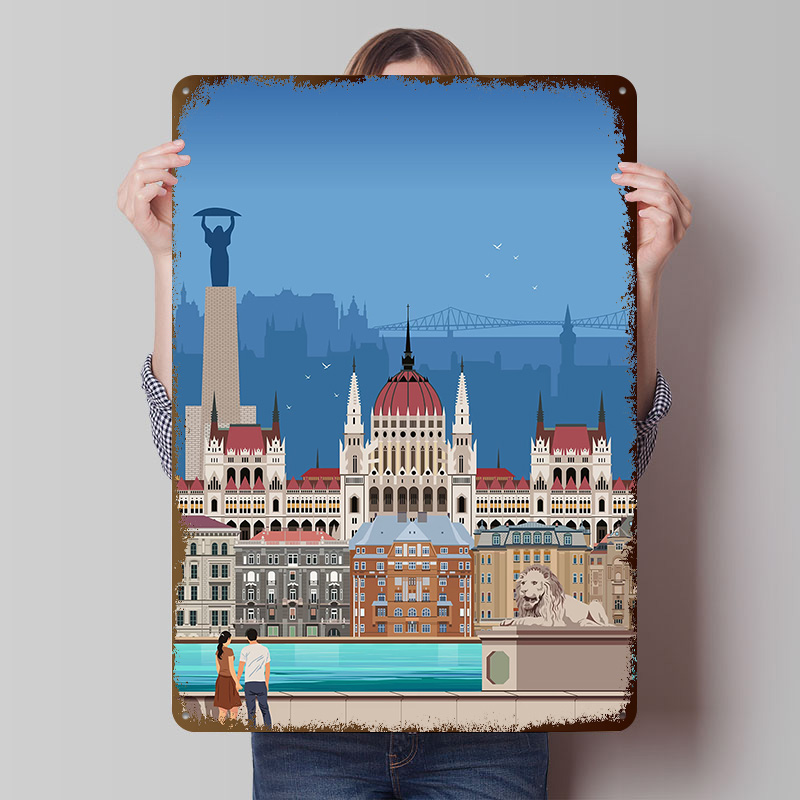 Pôster de Viagem de Budapeste  - Travel Accessories For Europe avaliação e preço
