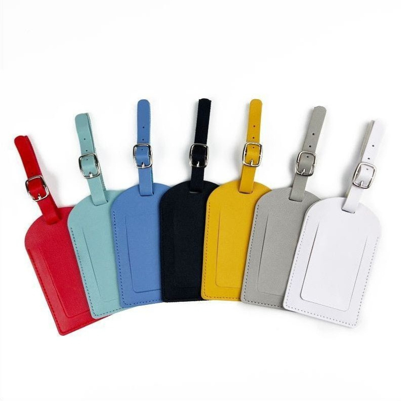 Etiquetas de Bagagem em Couro  - Travel Accessories Name avaliação e preço