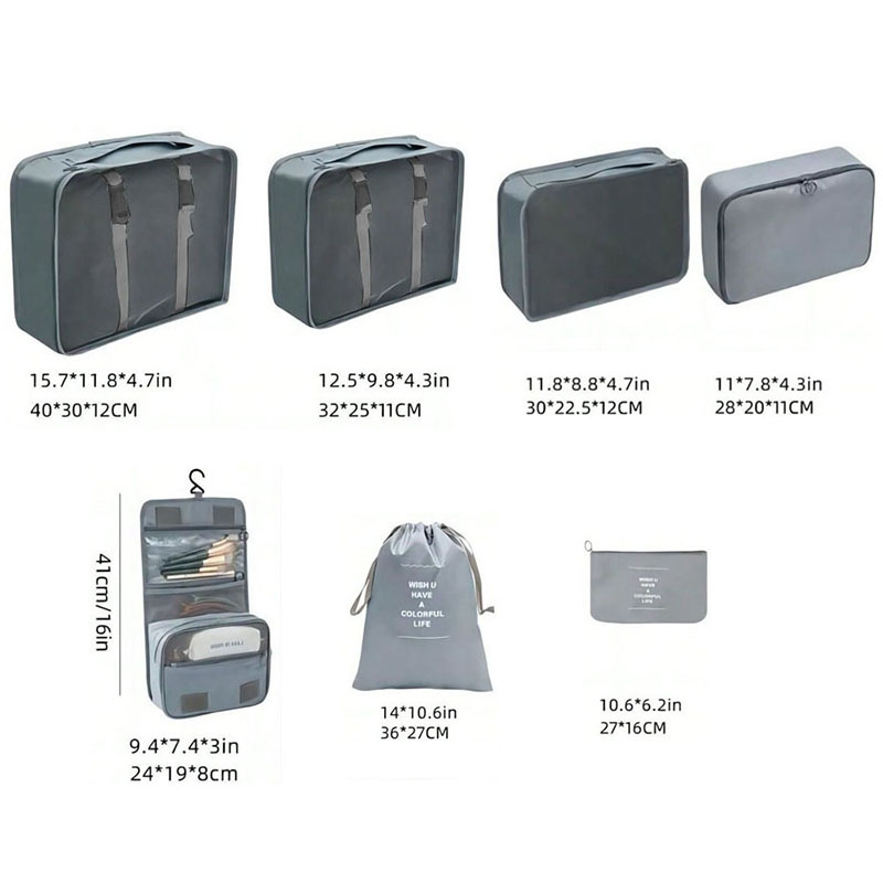 Conjunto de Organizadores de V - Travel Accessories Gift Set avaliação e preço