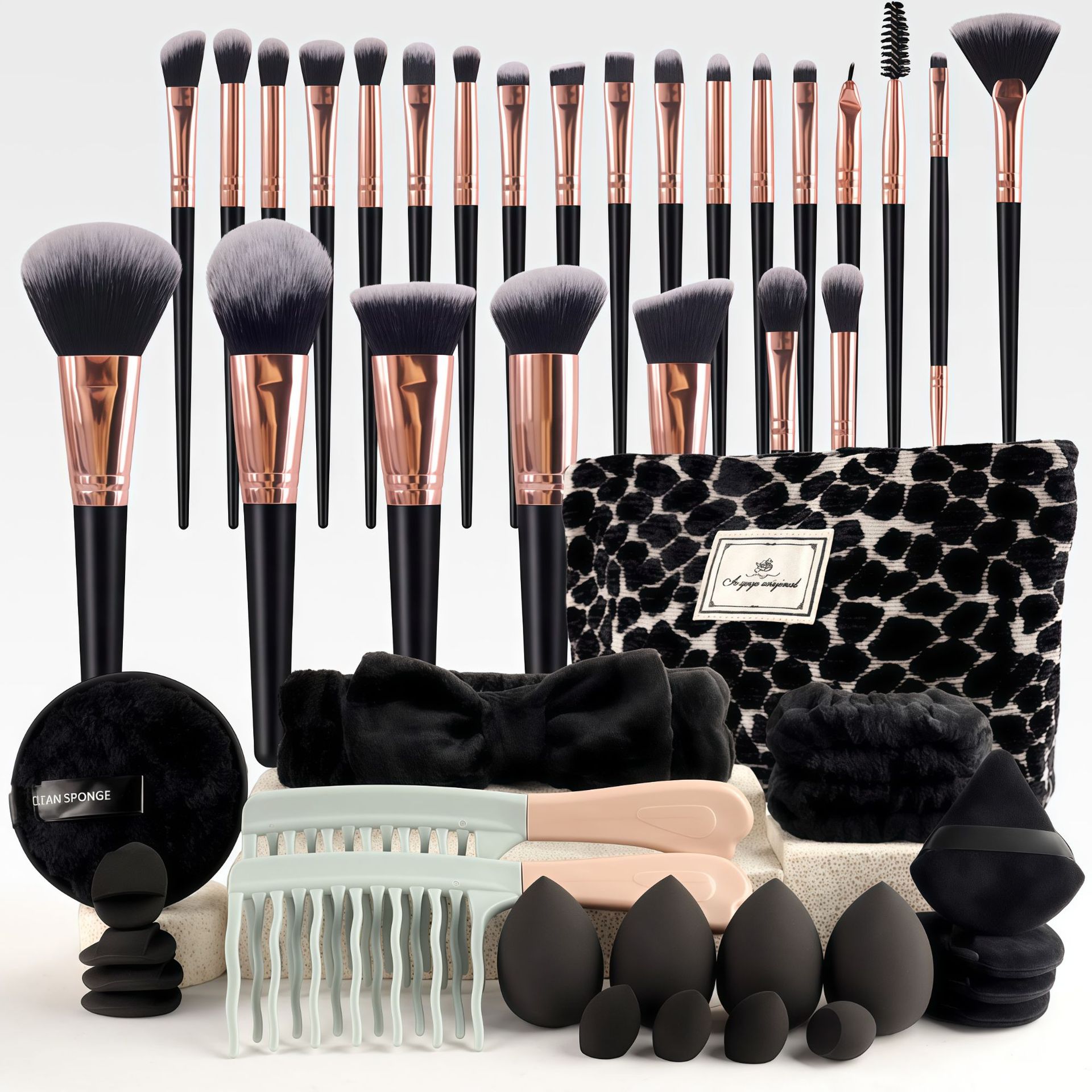 Conjunto de Pincéis de Maquiag - Travel Accessories Set avaliação e preço