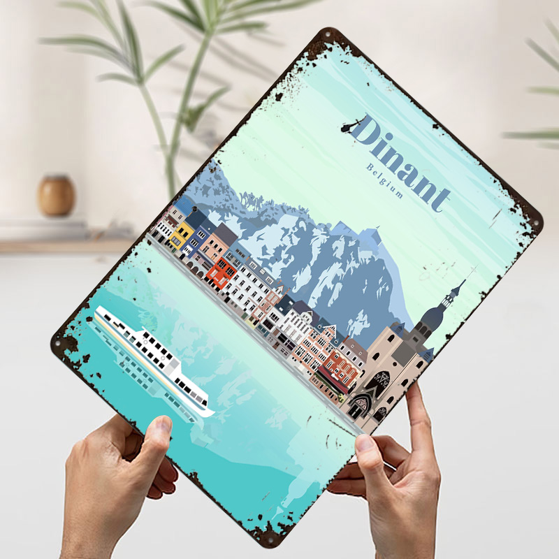 Pôster impresso de viagem a Di - Travel Accessories For Europe avaliação e preço