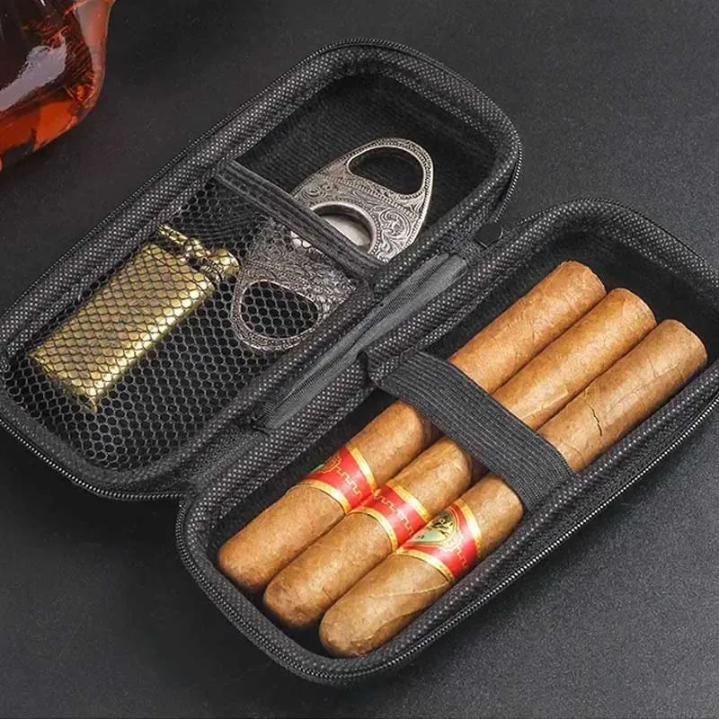 Estojo portátil para charutos  - Travel Accessories Case avaliação e preço