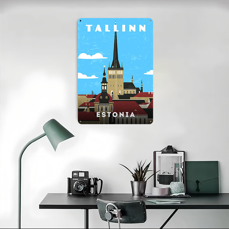Pôster de Viagem Retrô da Estô - Travel Accessories For Europe avaliação e preço