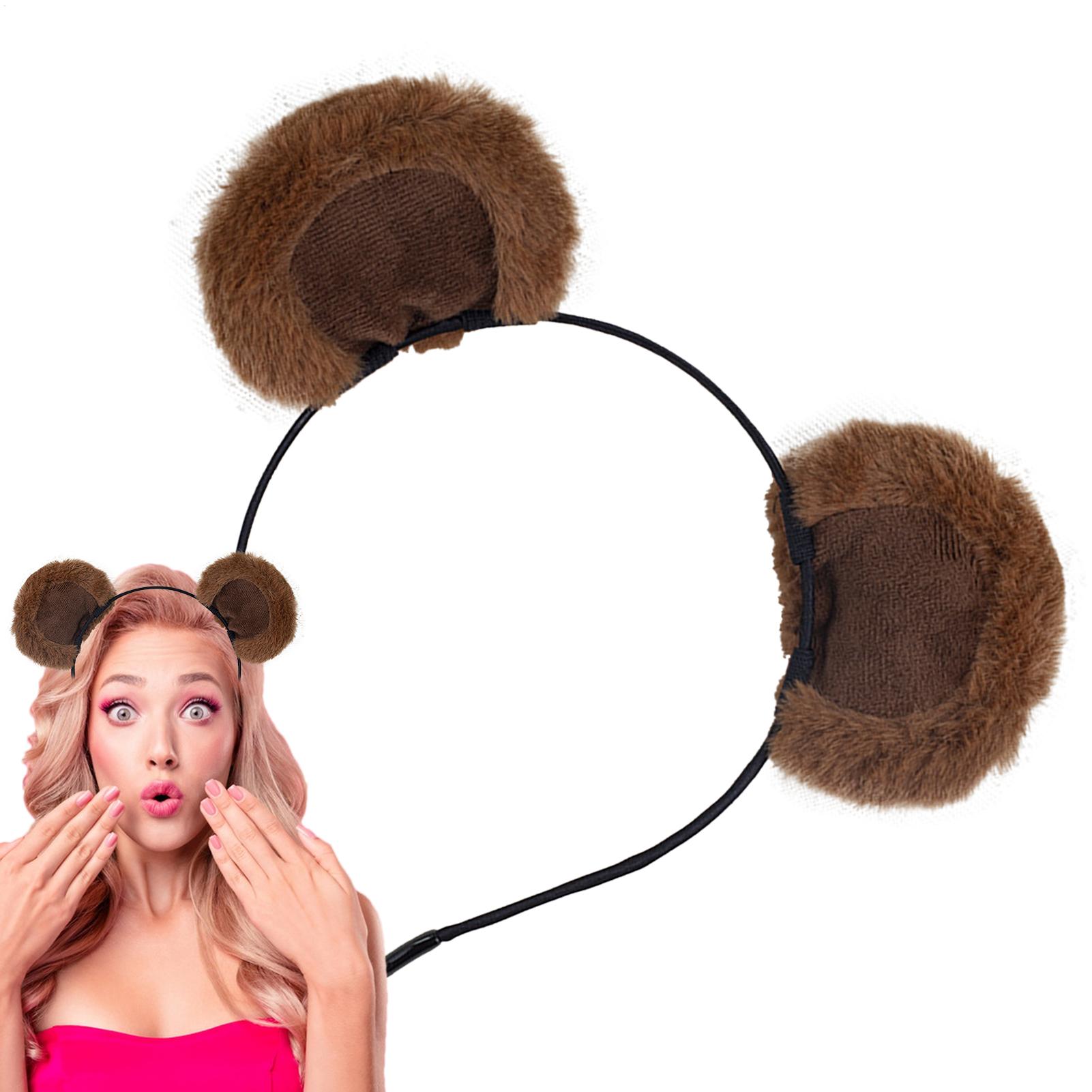 Faixas de Cabelo de Pelúcia co - Travel Accessories For 6 Year Old avaliação e preço