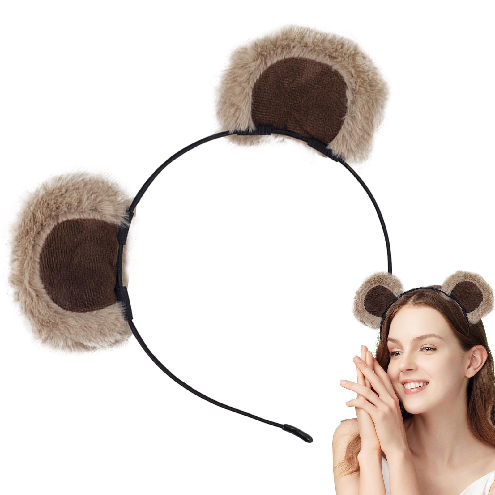 Faixas de Cabelo de Pelúcia co - Travel Accessories For 6 Year Old avaliação e preço