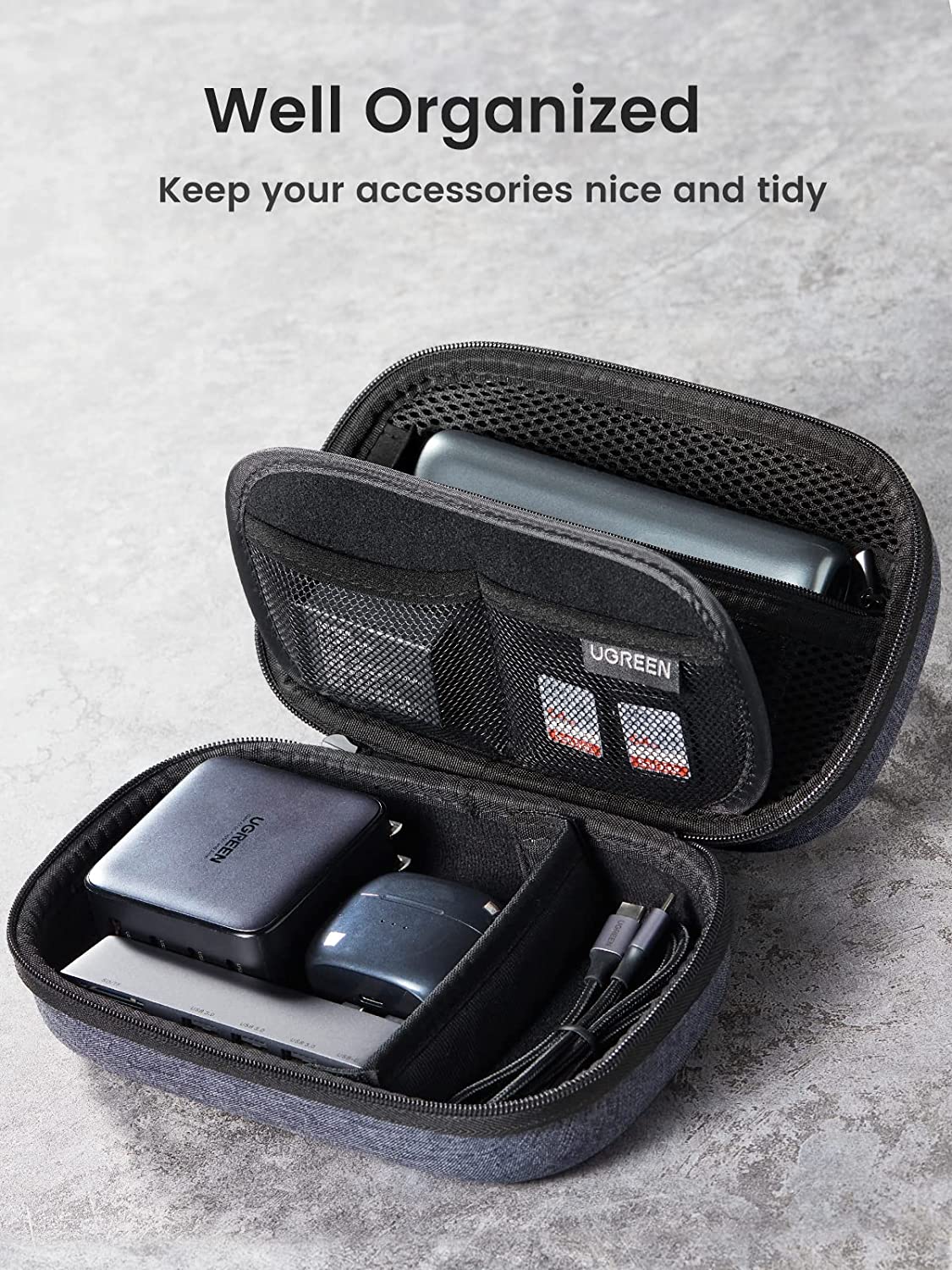 UGREEN Eletrônica Organizador  - Travel Accessories Case avaliação e preço