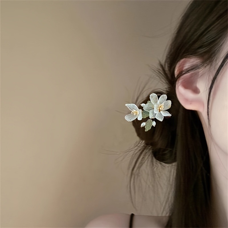 1pc novo chinês magnólia flor  - Travel Hair Accessories avaliação e preço