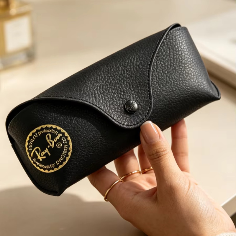 Estojo de Couro Ray-Ban para Ó - Travel Accessories Gifts For Men avaliação e preço