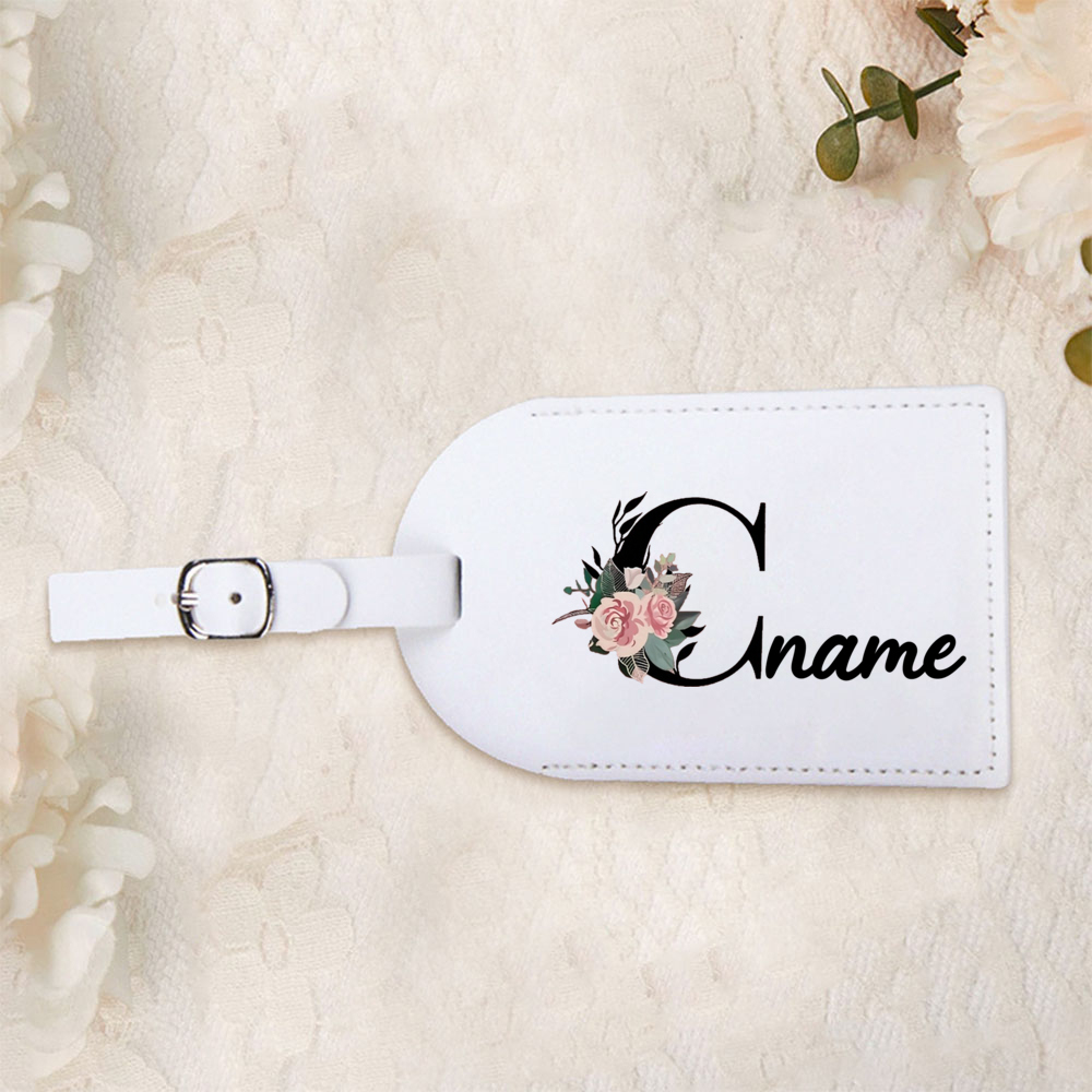 Etiquetas de bagagem florais p - Travel Accessories Name avaliação e preço
