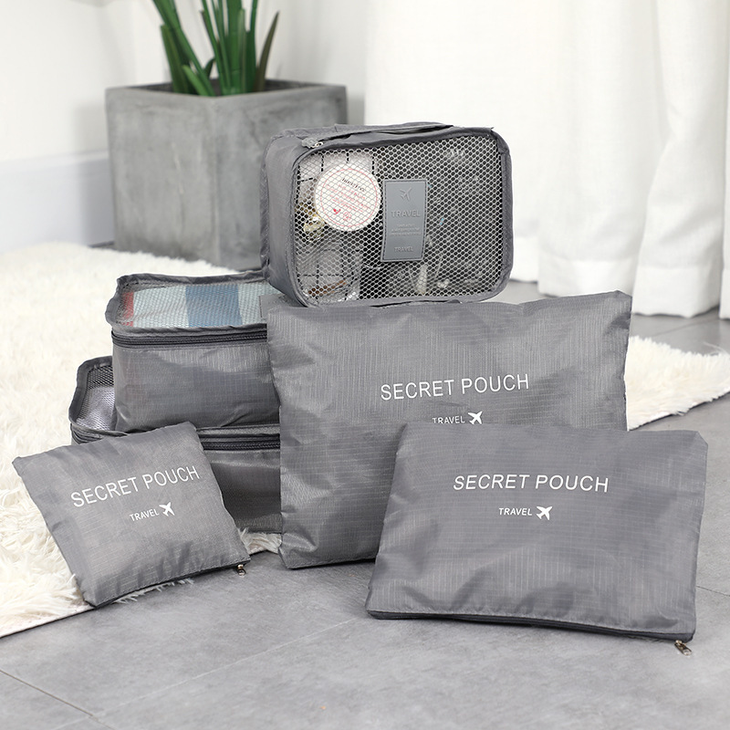Conjunto de 6 sacos de armazen - Travel Accessories Gift Set avaliação e preço