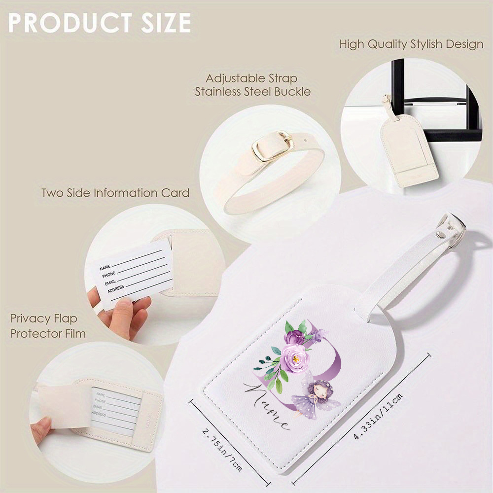 Etiqueta de bagagem personaliz - Travel Accessories Name avaliação e preço