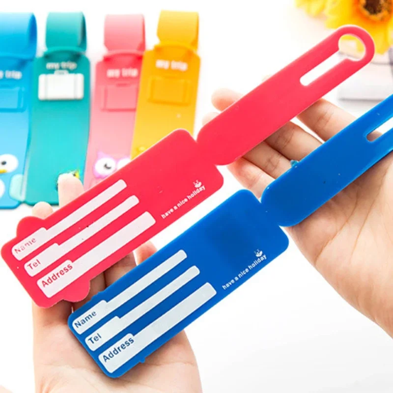 Etiqueta de Bagagem de Silicon - Travel Accessories Name avaliação e preço