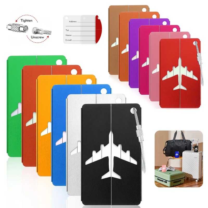 Etiqueta de Bagagem de Viagem  - Travel Accessories Name avaliação e preço