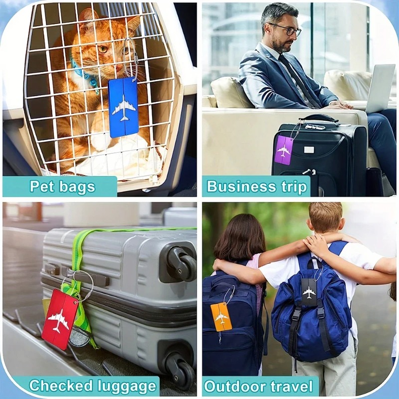 Etiqueta de Bagagem de Viagem  - Travel Accessories Name avaliação e preço