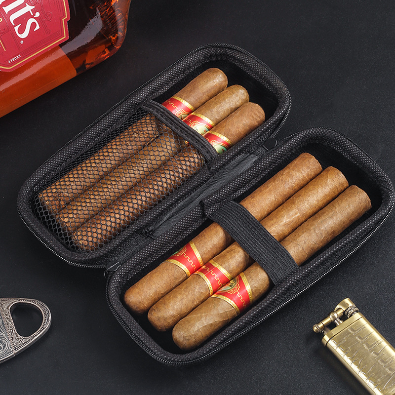 1pc portátil charuto caso de v - Travel Accessories Case avaliação e preço