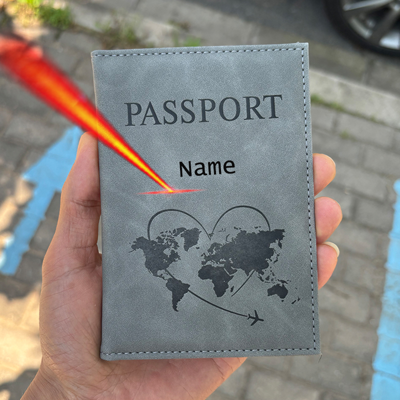 Nome personalizado porta-passa - Travel Accessories Gifts For Men avaliação e preço