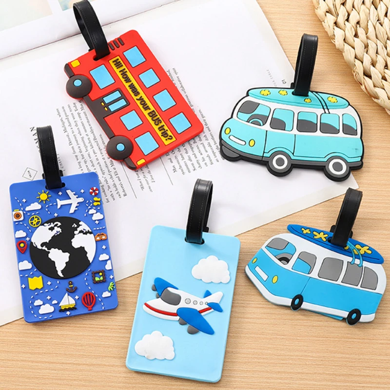 Etiquetas de bagagem de silico - Travel Accessories Name avaliação e preço