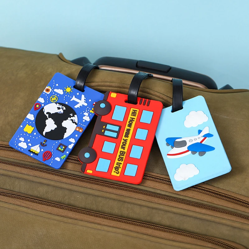 Etiquetas de bagagem de silico - Travel Accessories Name avaliação e preço