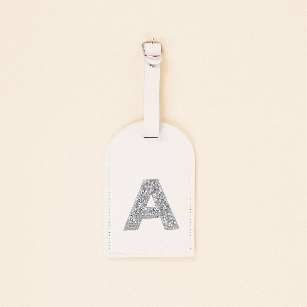 A-Z strass monograma etiqueta  - Travel Accessories Name avaliação e preço