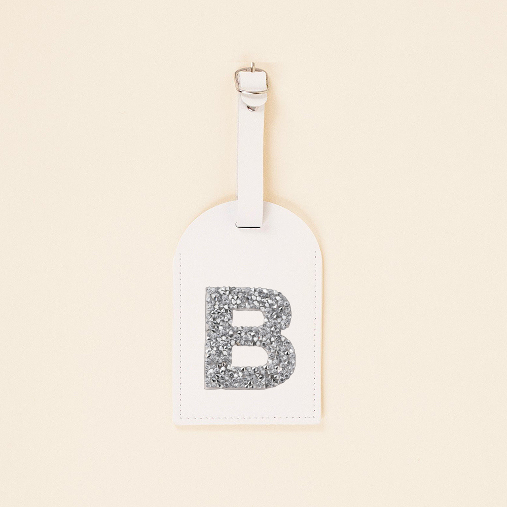 A-Z strass monograma etiqueta  - Travel Accessories Name avaliação e preço