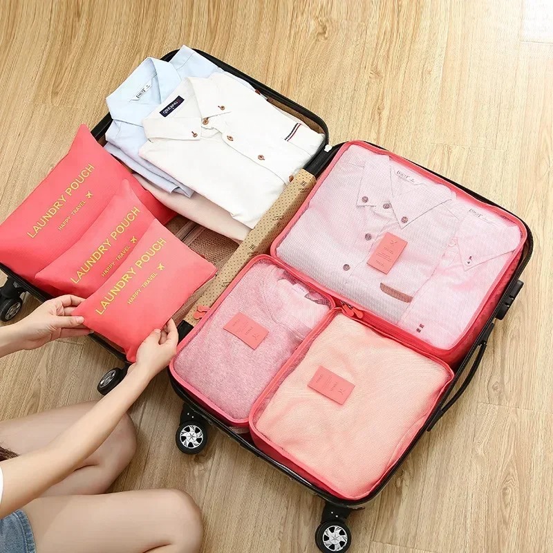 Conjunto de 6 Peças de Bolsas  - Travel Accessories Gift Set avaliação e preço
