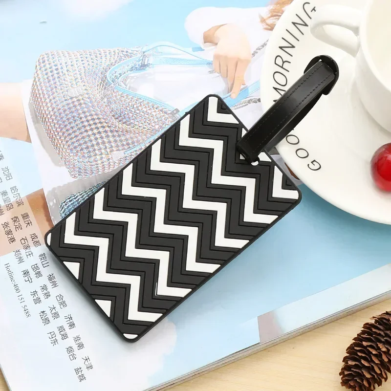 Etiquetas de bagagem geométric - Travel Accessories Name avaliação e preço