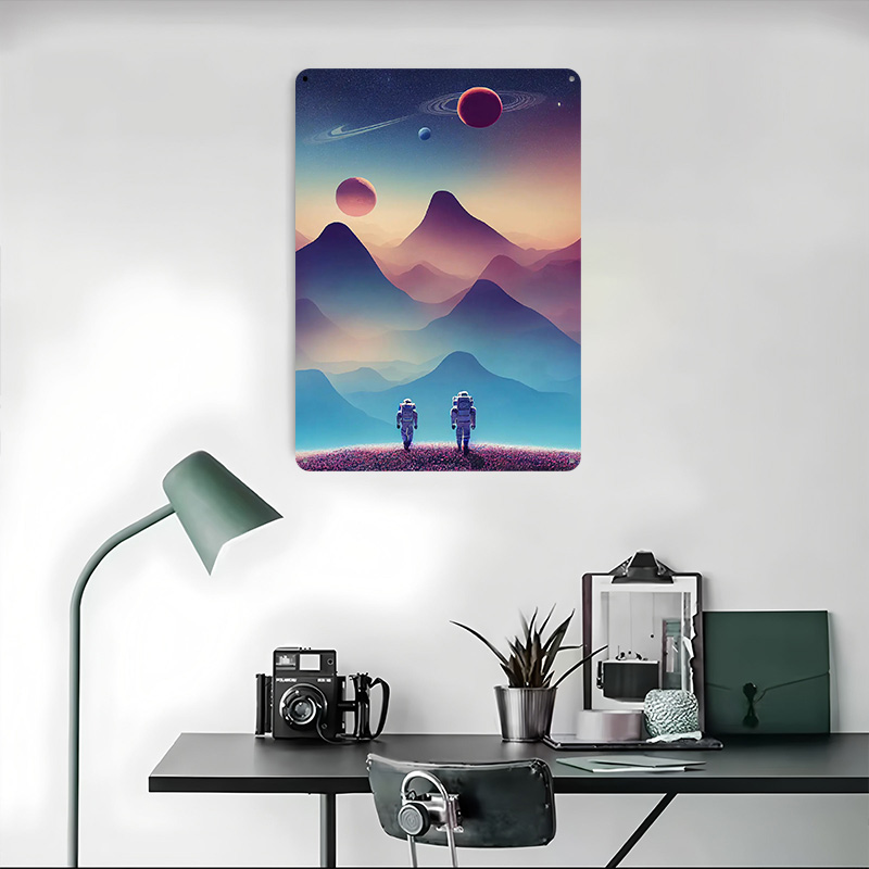 Placa de Metal Vintage Persona - Travel Accessories For Europe avaliação e preço