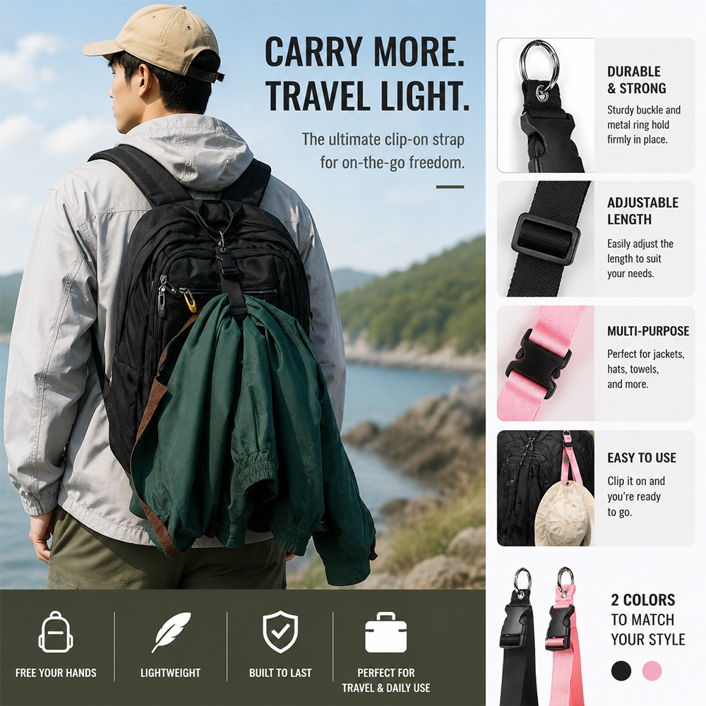 Alça de bagagem antifurto port - Travel Accessories Gifts For Men avaliação e preço